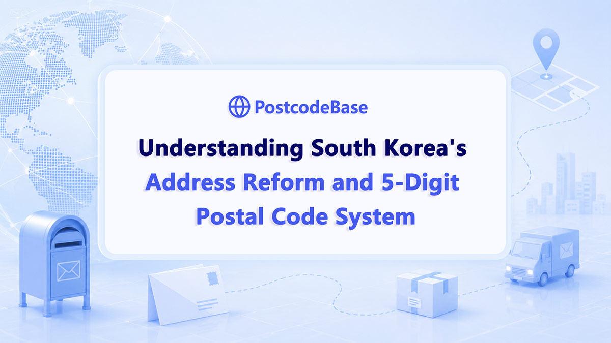 Understanding South Korea's Address Reform and 5-Digit Postal Code System
